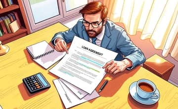Don’t sign a loan agreement before checking this