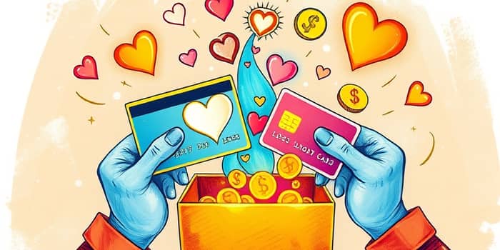 Using cards to automate charitable donations and earn rewards