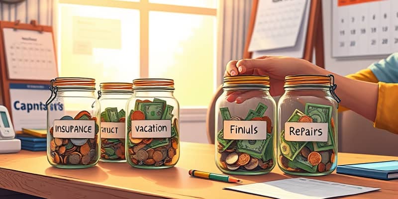 Using sinking funds to eliminate financial stress